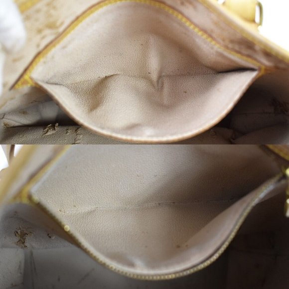 Auth LOUIS VUITTON BUCKET GM Shoulder Bag Monogram Leather Brown - Picture 10 of 16